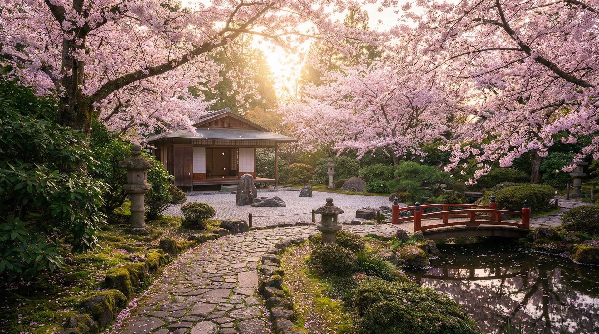 蜜桃旅拍视频记录：樱花季日式庭院漫游记